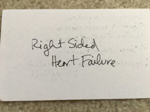Right Heart Failure